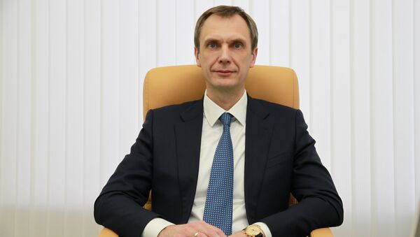 Старший вице-президент, директор департамента сети ВТБ24 Вячеслав Грицаенко. Архивное фото