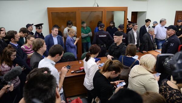 Оглашение приговора обвиняемым в убийстве Бориса Немцова. 13 июля 2017