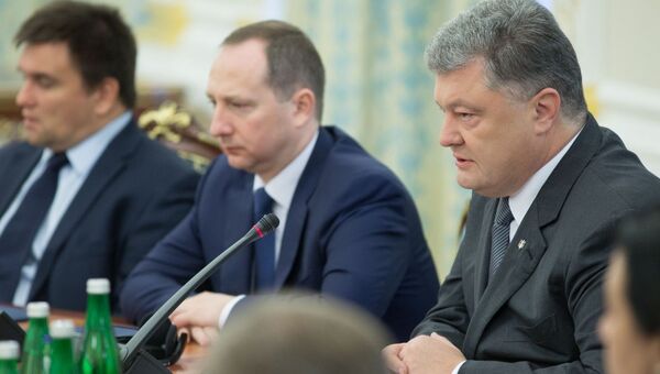 Президент Украины Петр Порошенко на саммите Украина-ЕС. 13 июля 2017