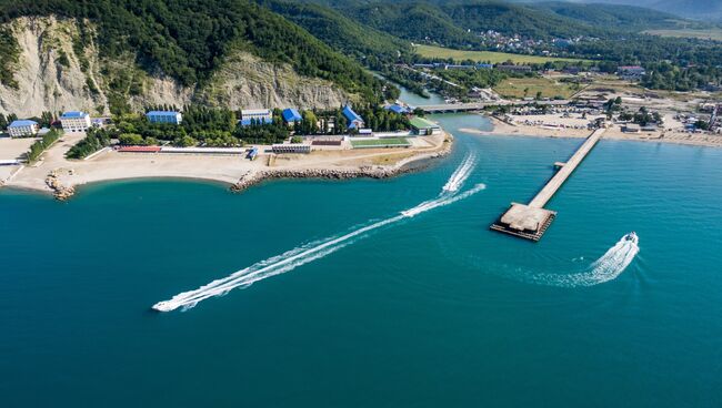 Поселок Лермонтово в Краснодарском крае. Архивное фото