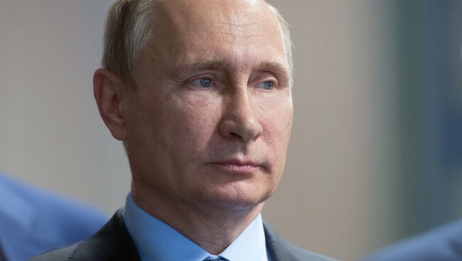 Президент РФ Владимир Путин. Ахивное фото