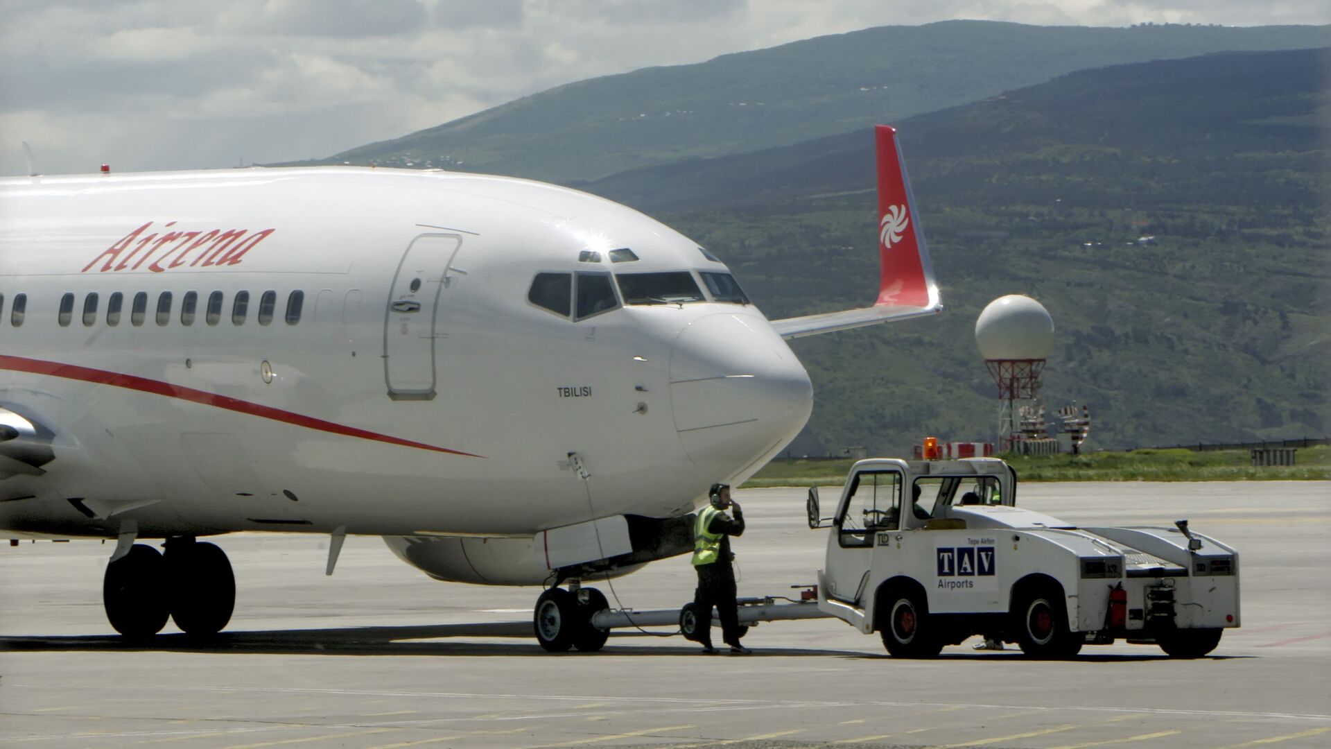 Самолет грузинской частной авиакомпании Airzena - Georgian Airways - РИА Новости, 1920, 17.05.2023