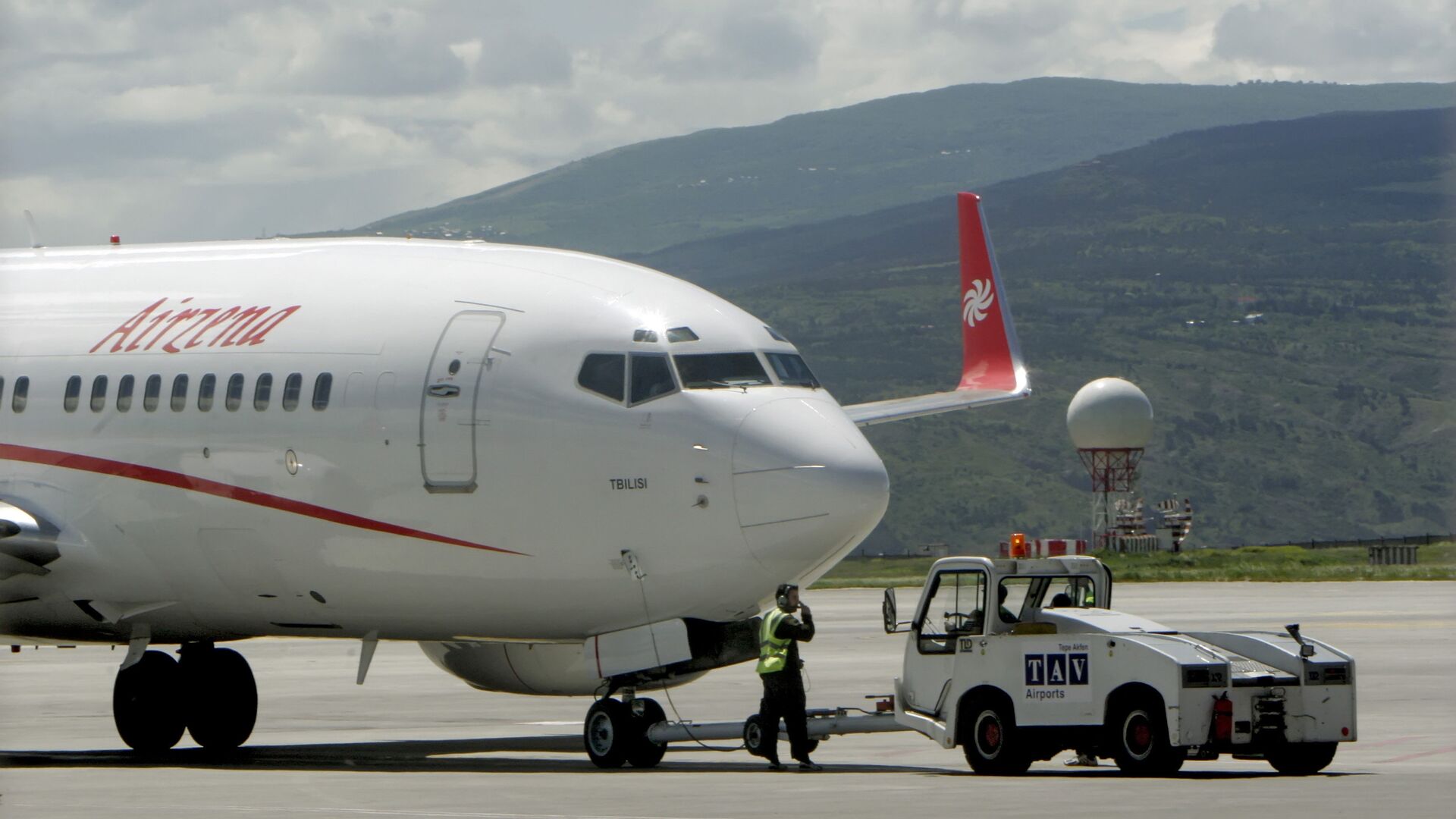 Самолет грузинской частной авиакомпании Airzena - Georgian Airways - РИА Новости, 1920, 17.05.2023