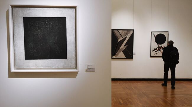 Картина Чёрный квадрат художника Казимира Малевича