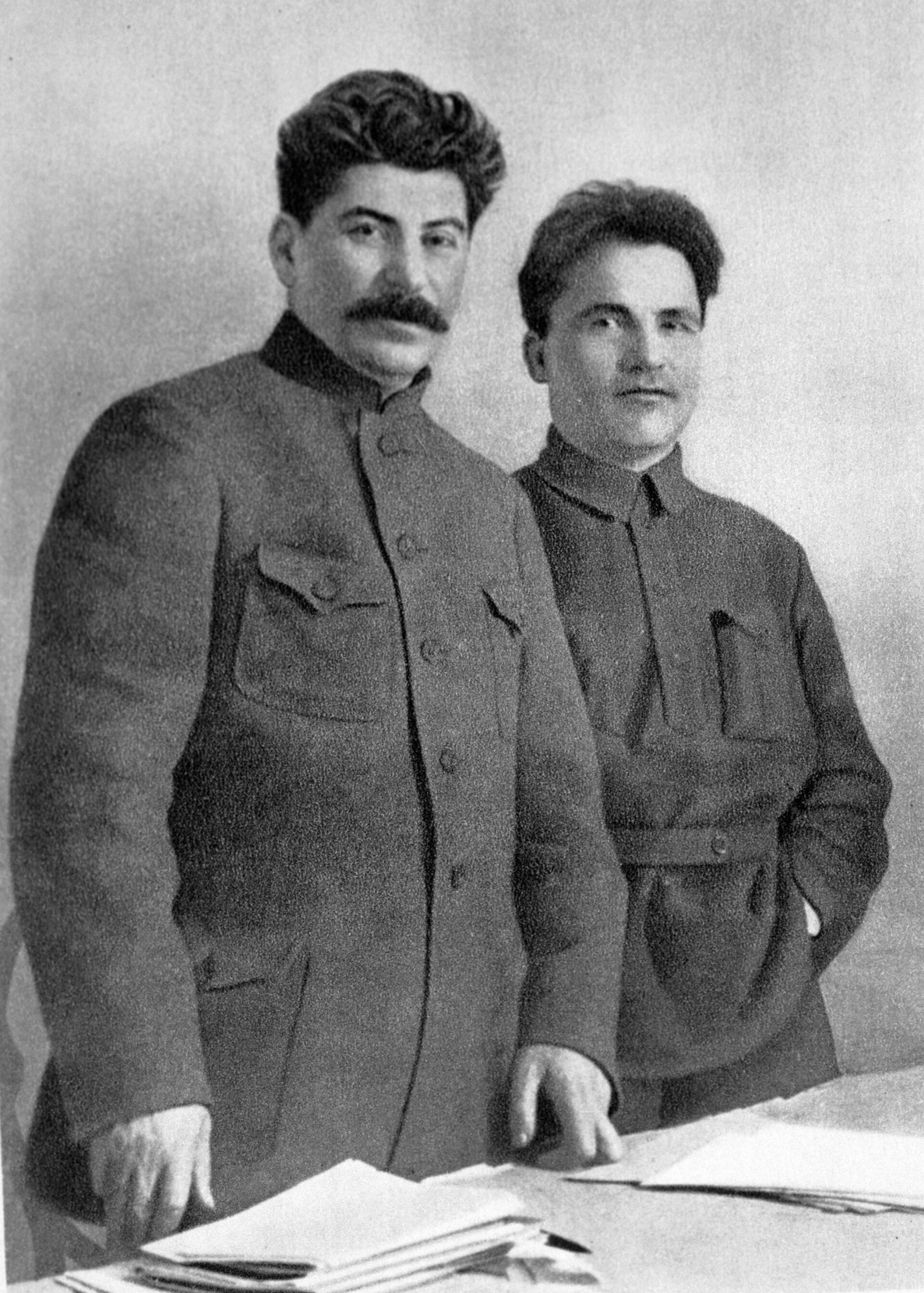 Иосиф Виссарионович Сталин и Сергей Миронович Киров - РИА Новости, 1920, 30.11.2020
