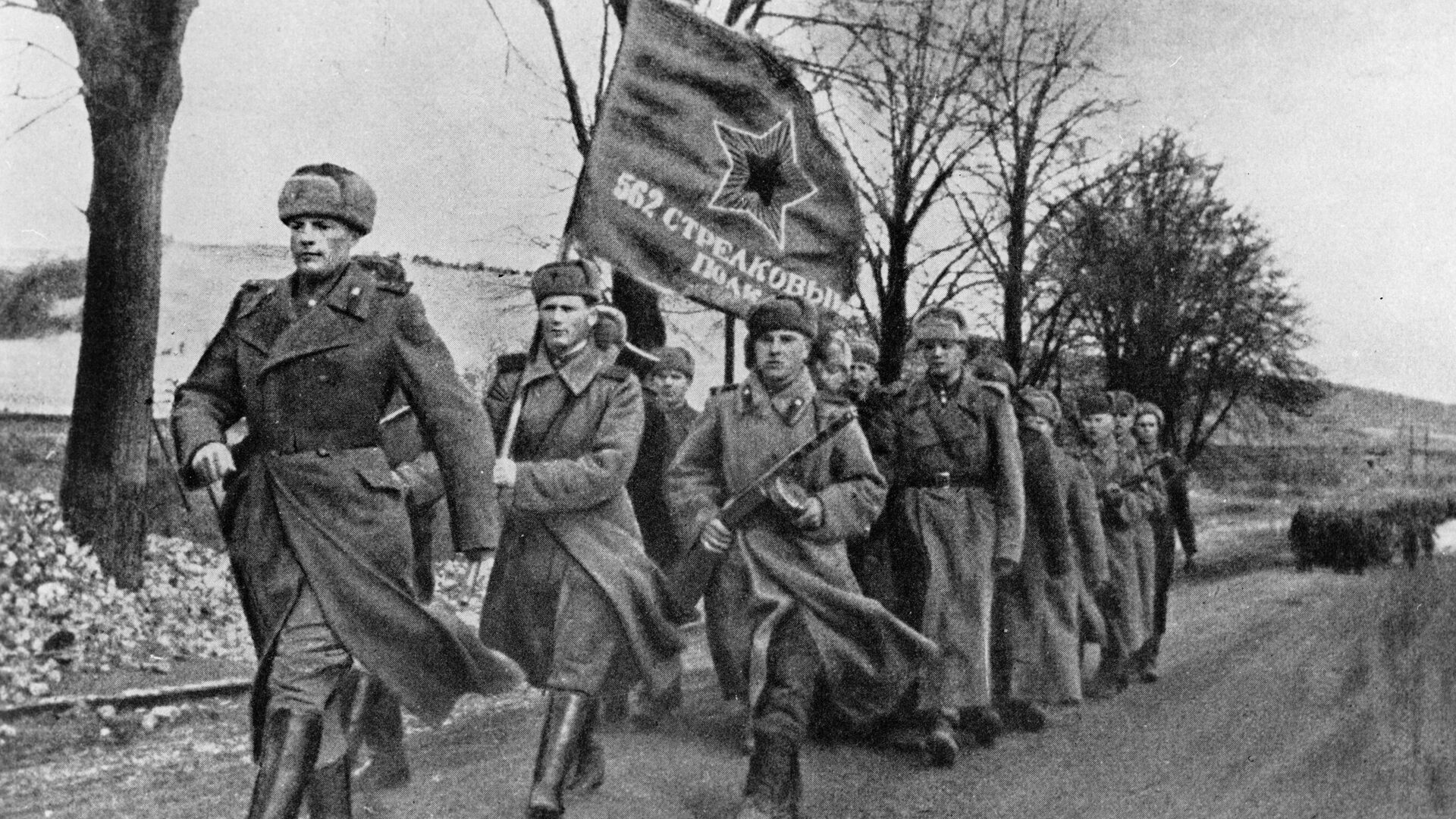Советские войска на территории освобожденной Польши. Февраль 1945 года - РИА Новости, 1920, 28.05.2021