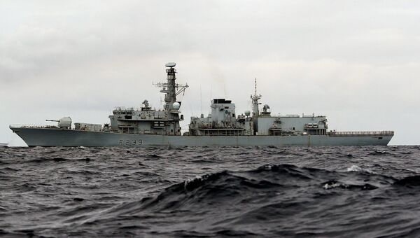 Британский военный корабль HMS Richmond. Архивное фото.