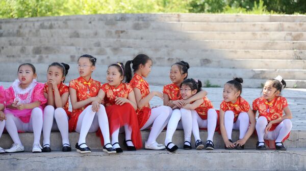 Дети в Китае. Архивное фото