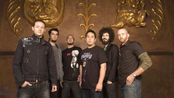 Участники американской группы Linkin Park. Архивное фото