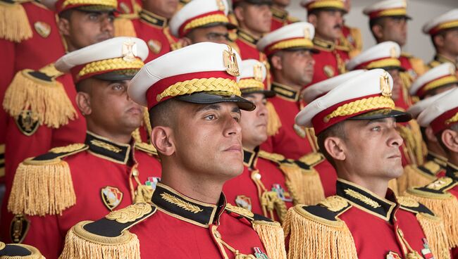 Военный оркестр Египта. Архивное фото