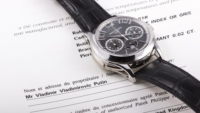 Часы Patek Philippe. Архивное фото