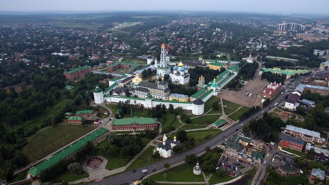 Вид на Сергиев Посад. Архивное фото