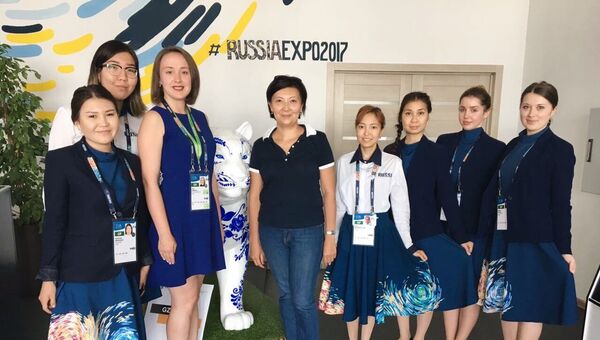 Жительница Астаны Ардак Аупбаева стала 300-тысячным посетителем павильона России на ЭКСПО-2017