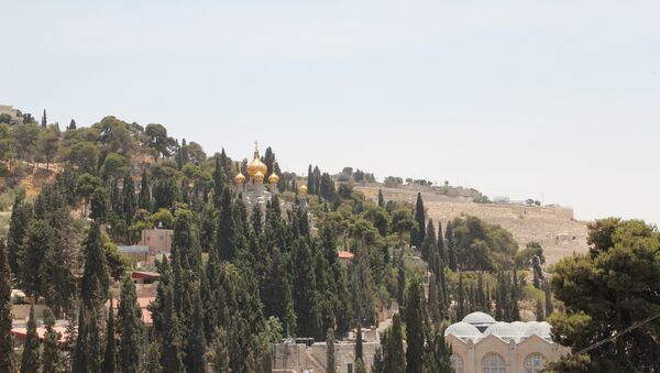 Храм Марии Магдалины в Гефсимании в Иерусалиме. Архивное фото