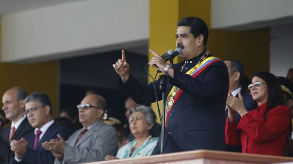 Президент Боливарианской Республики Венесуэла Николас Мадуро. Архивное фото