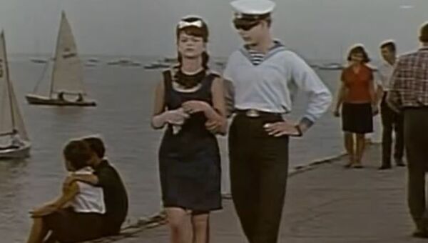 Кадр из советского фильма
