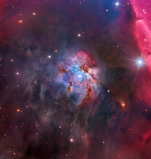 Работа фотографа Warren Keller NGC 2023, вошедшая в шорт-лист Insight Astronomy Photographer of the Year 2017