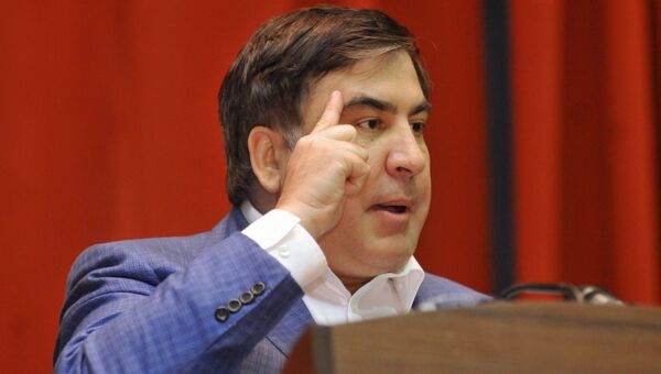 Михаил Саакашвили. 2016 год
