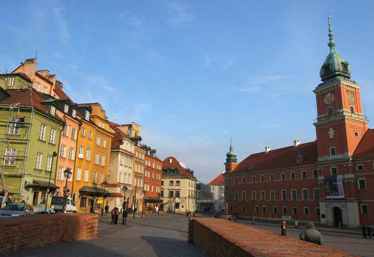 Дворцовая площадь в Варшаве