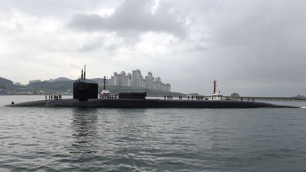 Подводная лодка ВМФ США USS Michigan класса Ohio