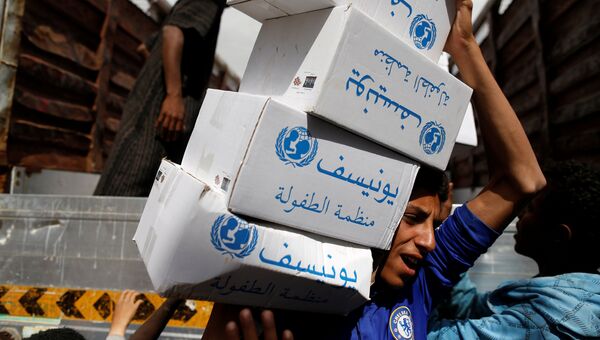 Гуманитарная помощь для борьбы с холерой в Йемене. Архивное фото