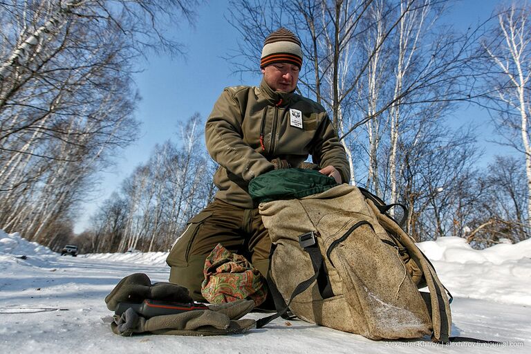 Директор Дальневосточного филиала Центра Амурский тигр Сергей Арамилев Директор Дальневосточного филиала Центра Амурский тигр Сергей Арамилев