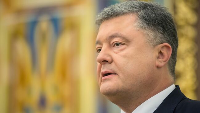 Президент Украины Петр Порошенко. Архивное фото