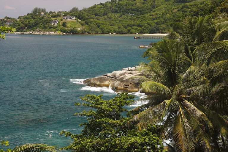 Вид на Камала Бич в Таиланде Вид на Камала Бич в Таиланде