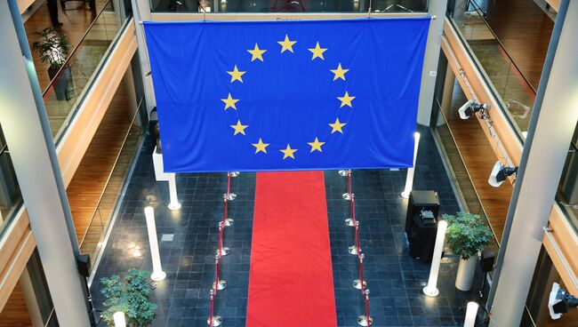 В здании Европейского парламента. Архивное фото