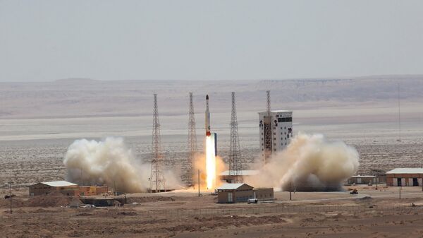 Испытание ракеты-носителя Симорг в Иране. 27 июля 2017
