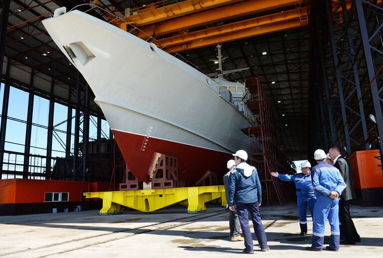 Малый ракетный корабль проекта 22800 (Каракурт). Архивное фото Малый ракетный корабль проекта 22800 (Каракурт). Архивное фото