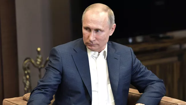Президент России Владимир Путин. Архивное фото