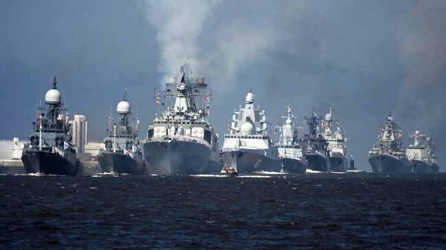Корабли Военно-морских сил России. Архивное фото