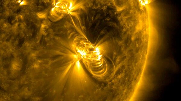 Солнечная вспышка и выброс корональной массы. 14 июля 2017