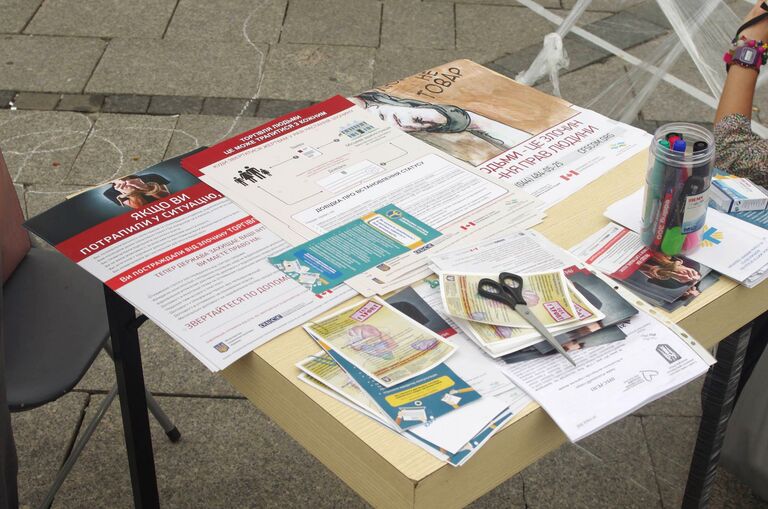 Акция протеста против торговли людьми на площади Независимости в Киеве. 28 июля 2017 Акция протеста против торговли людьми на площади Независимости в Киеве. 28 июля 2017