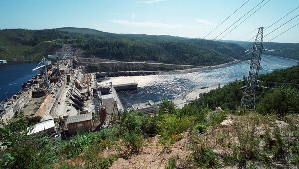 Бурейская ГЭС. Архивное фото