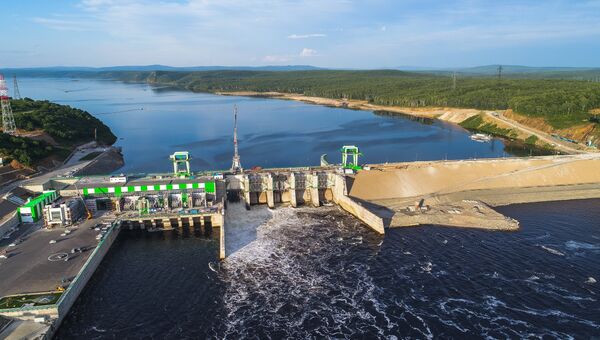 Нижне-Бурейская ГЭС. Архивное фото