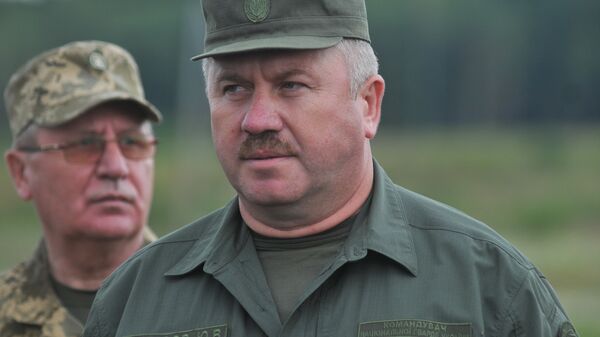Командующий Национальной гвардией Украины генерал-лейтенант Юрий Аллеров