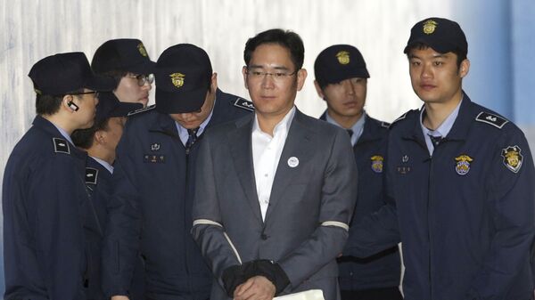 Глава южнокорейской корпорации Samsung Ли Чжэ Ён