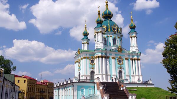 Андреевская церковь. Киев, Украина