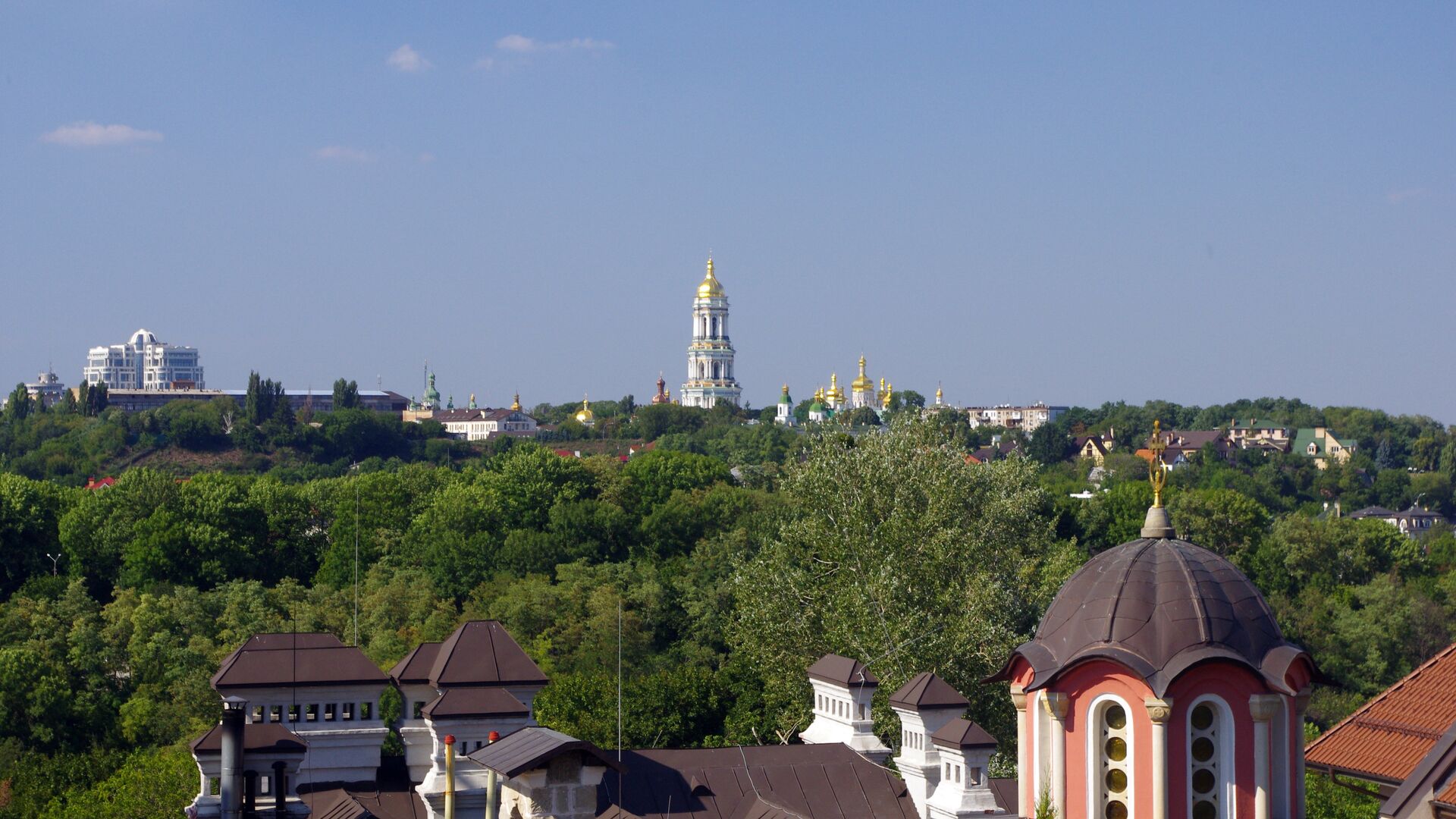 Вид на Киево-Печерскую Лавру. Киев, Украина  - РИА Новости, 1920, 25.08.2022