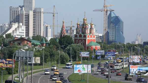 Церковь Архангела Михаила на проспекте Вернадского в Москве