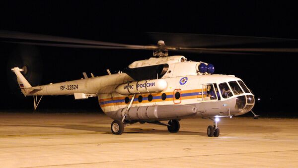 Российский вертолет Ми-8 в Сербии
