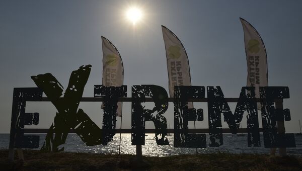 Инсталляция на пляже Extreme Крым - 2017