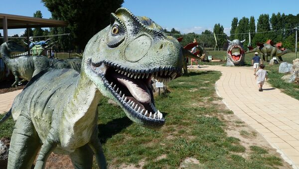На территории Национального музея динозавров в Австралии. Архивное фото
