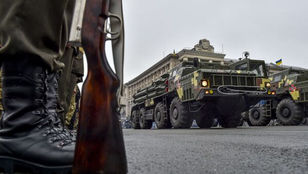 Военная техника на параде в Киеве. Архивное фото