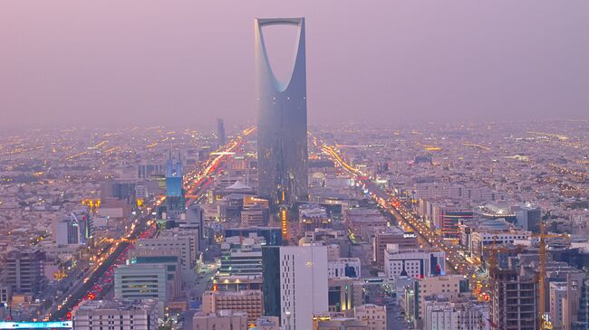 Королевская башня в столица Саудовской Аравии Эр-Рияде. Архивное фото