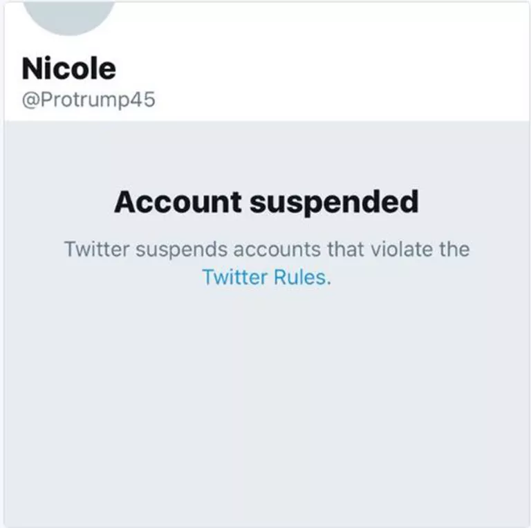 Заблокированный аккаунт @ProTrump45 Заблокированный аккаунт @ProTrump45