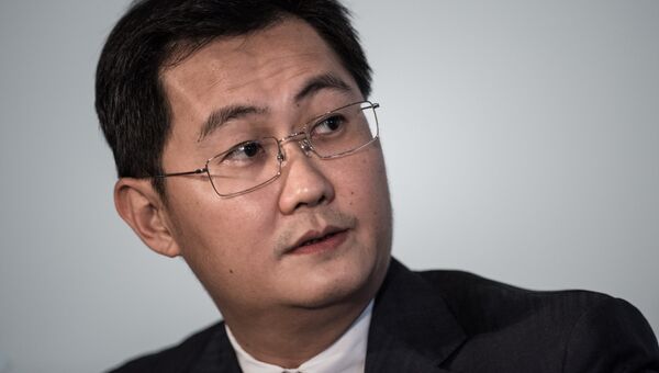 Глава телекоммуникационной компании Tencent Holdings Ма Хуатэн. Архивное фото