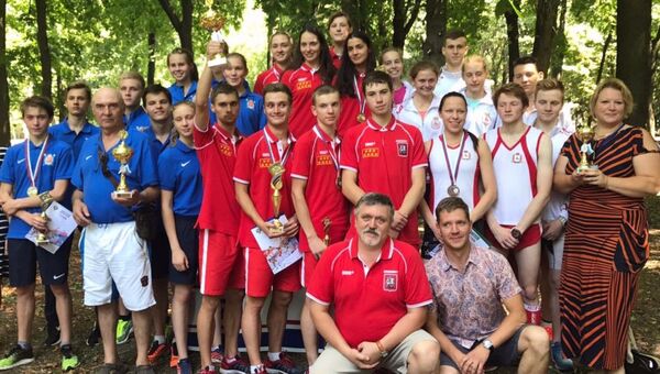 Спортсмены VIII летней Спартакиады учащихся России